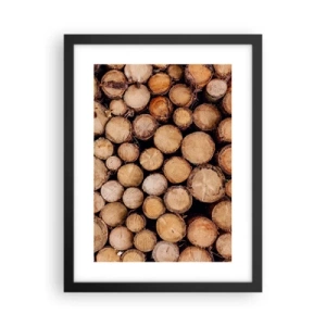 Poster în ramă neagră - Un nou început - 30x40 cm