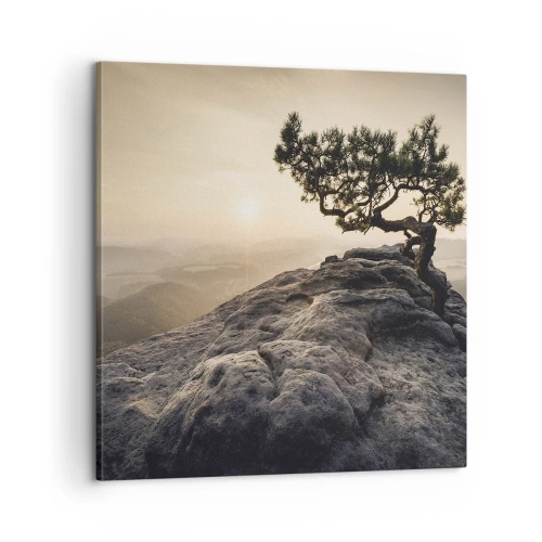 Tablou pe pânză - Viața învinge întotdeauna - 60x60 cm