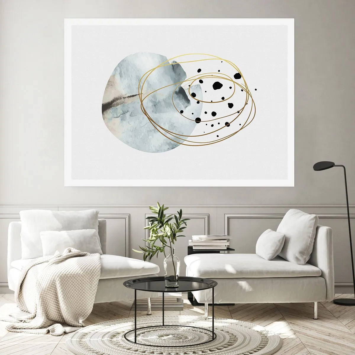 Poster - În îmbrățișarea spațiului - 70x50 cm