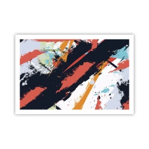 Poster - Compoziție dinamică - 91x61 cm