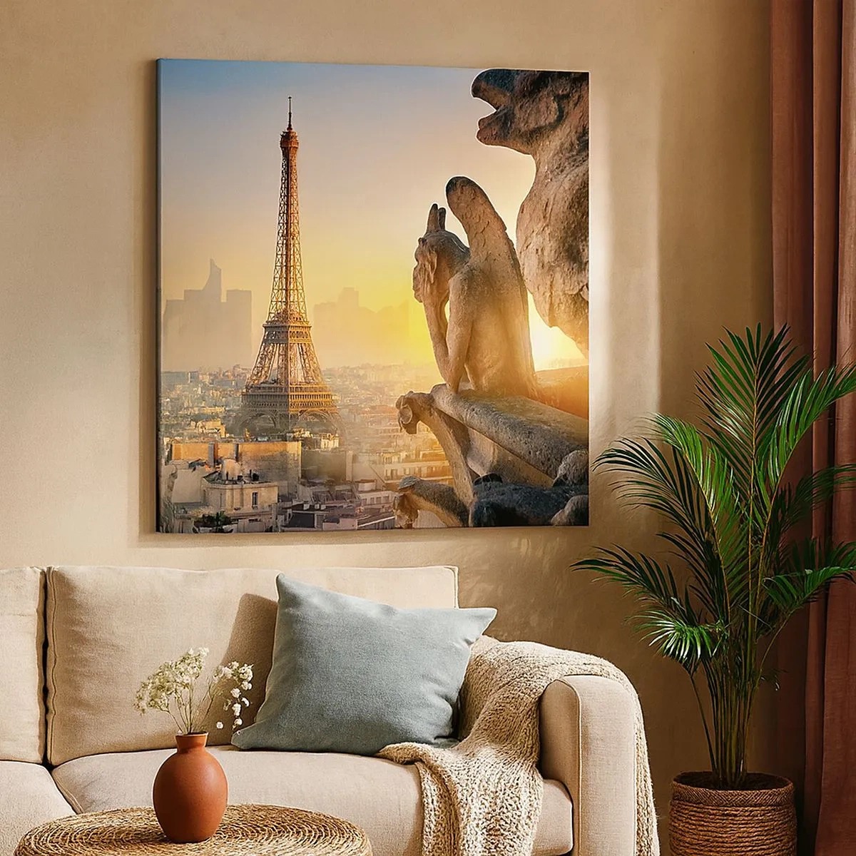 Tablou pe pânză - S-au schimbat multe... - 30x30 cm