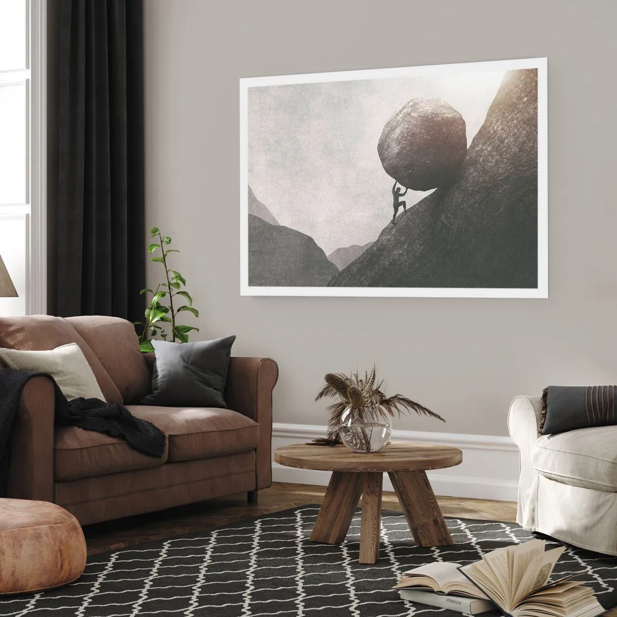 Poster - Cred, în ciuda așteptărilor - 91x61 cm