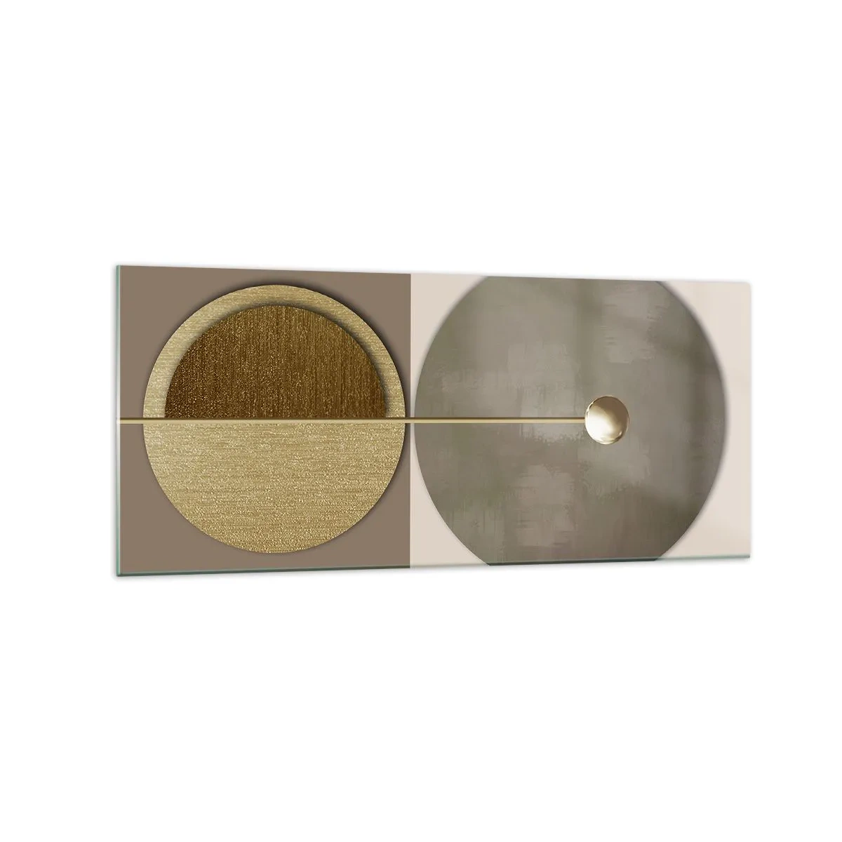 Tablou pe sticlă - Echilibru perfect - 120x50 cm