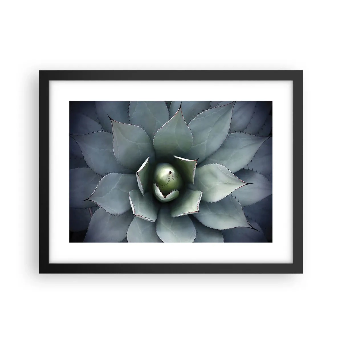 Poster în ramă neagră - Momește și avertizează - 40x30 cm