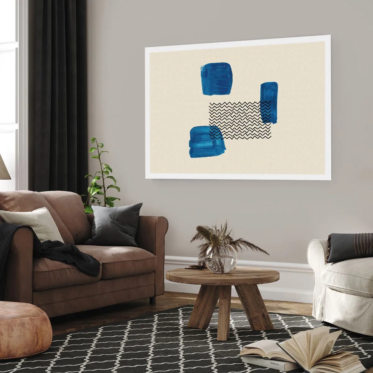 Poster - Cvartet abstract - 50x40 cm