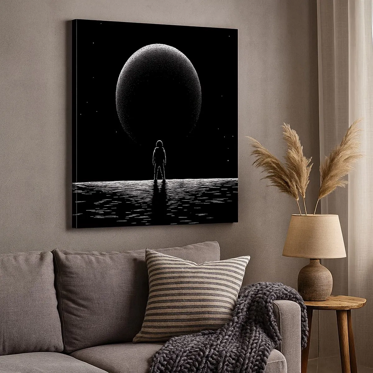 Tablou pe pânză - Față în față - 30x30 cm