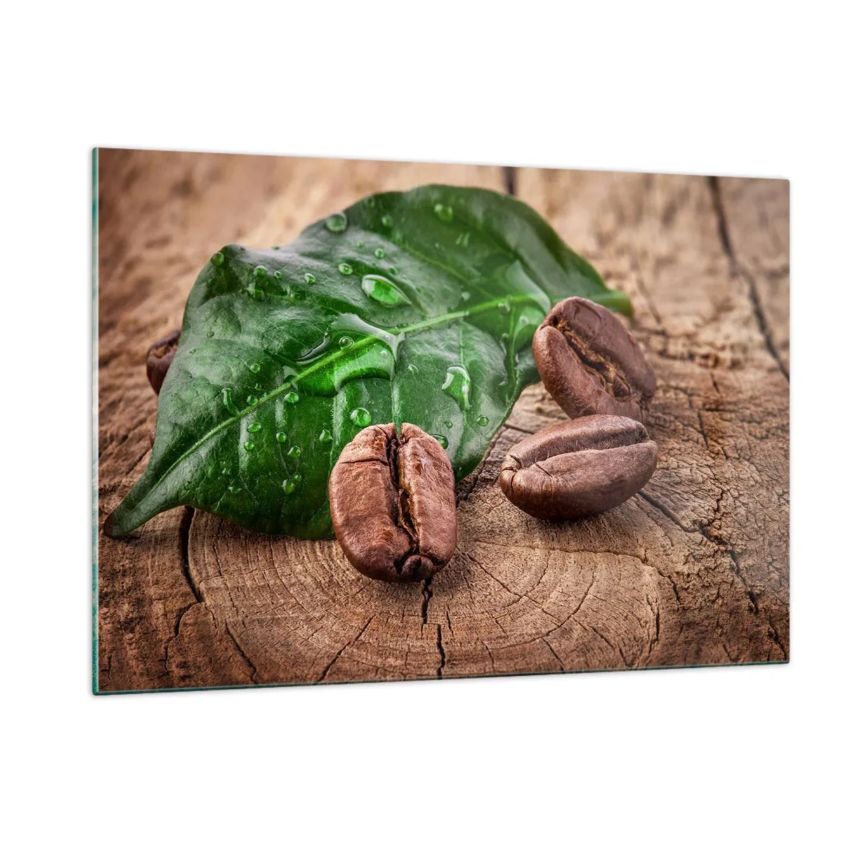 Tablou pe sticlă - Cea mai adevărată și închisă la culoare - 120x80 cm