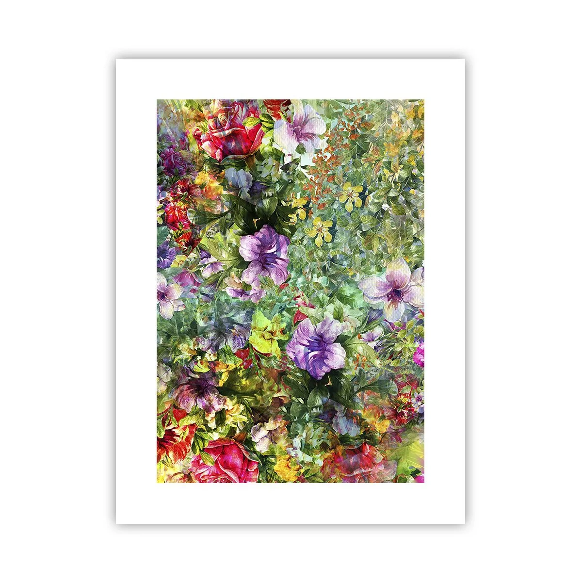 Poster - Să ne pierdem în flori - 30x40 cm