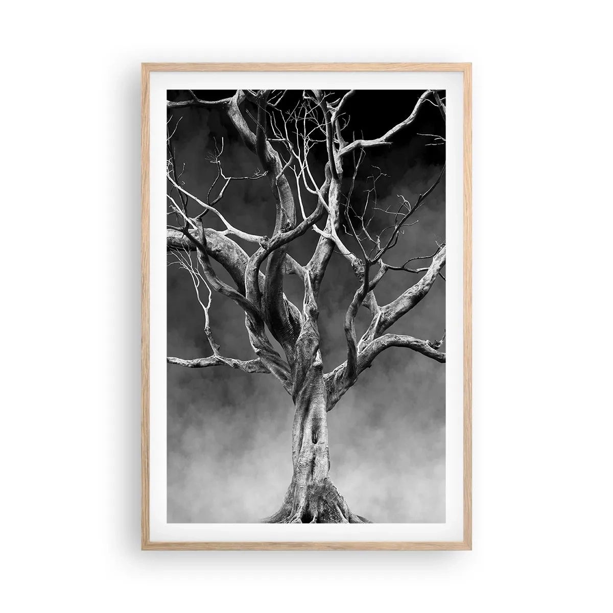 Poster în ramă de stejar deschis - Primare și sacre - 61x91 cm