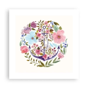 Poster - Somnul bun al marinarului - 40x40 cm