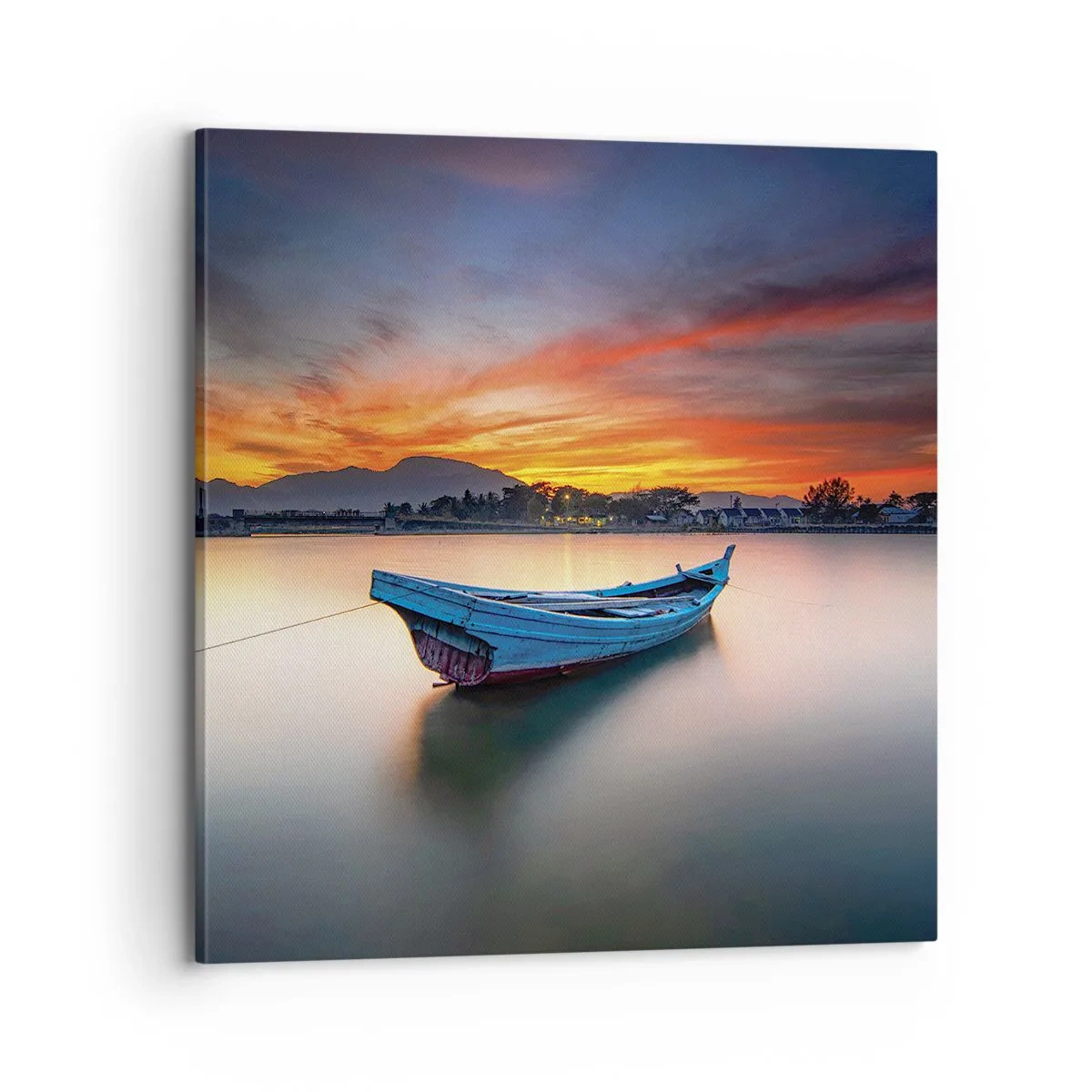 Tablou pe pânză - O noapte bună înainte - 70x70 cm
