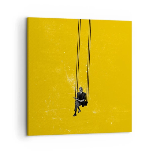 Tablou pe pânză - O zi ca oricare alta - 60x60 cm