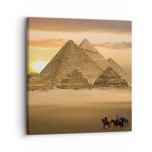 Tablou pe pânză - Neschimbat de mii de ani - 30x30 cm