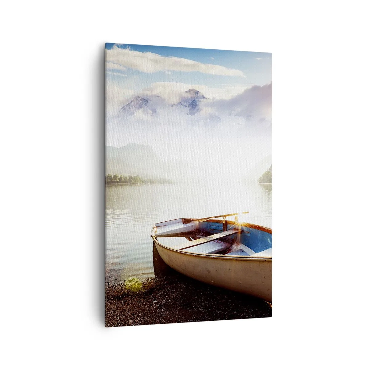 Tablou pe pânză - Peste apa mare și limpede - 80x120 cm