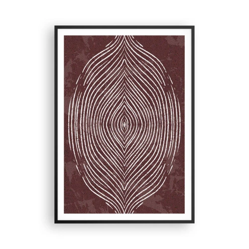 Poster în ramă neagră - Spațiul vorbește - 70x100 cm