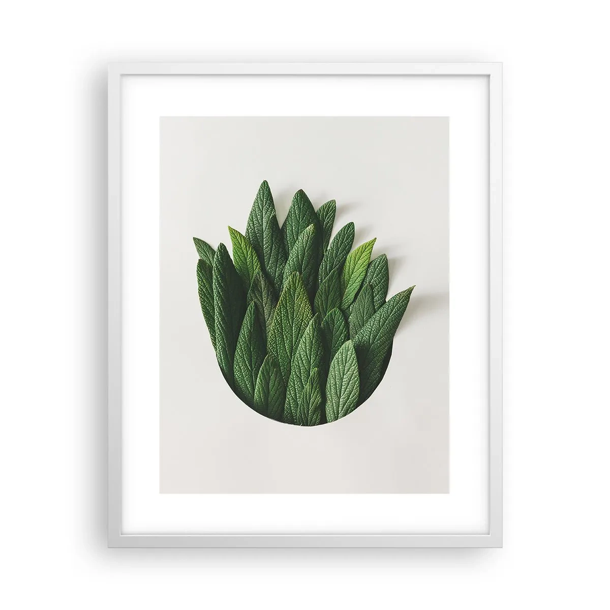 Poster în ramă albă - Curiozitatea nestăvilită - 40x50 cm