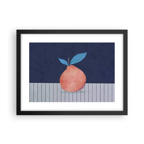 Poster în ramă neagră - Convexitate și plan - 40x30 cm