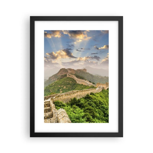 Poster în ramă neagră - Măreția netrecătoare - 30x40 cm