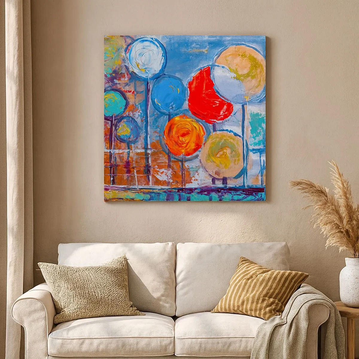 Tablou pe pânză - Toate ciudăţeniile şi curiozităţile - 30x30 cm