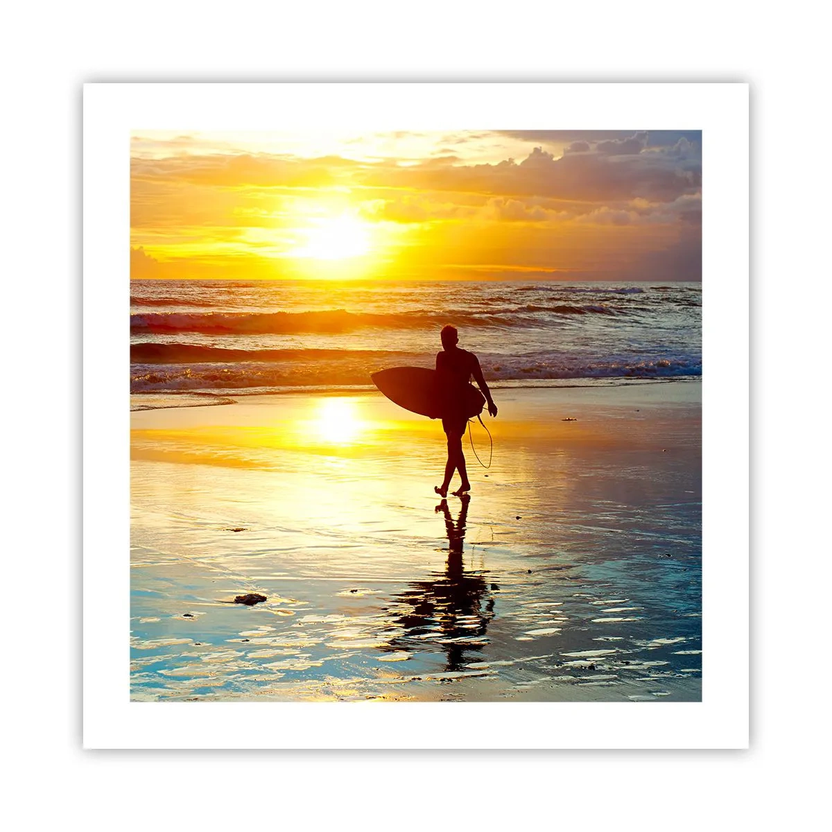 Poster - Întoarcerea războinicului - 50x50 cm