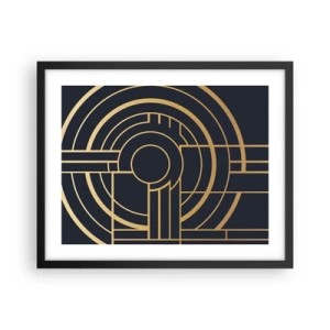 Poster în ramă neagră - Întoarcerea lucrurilor - 50x40 cm
