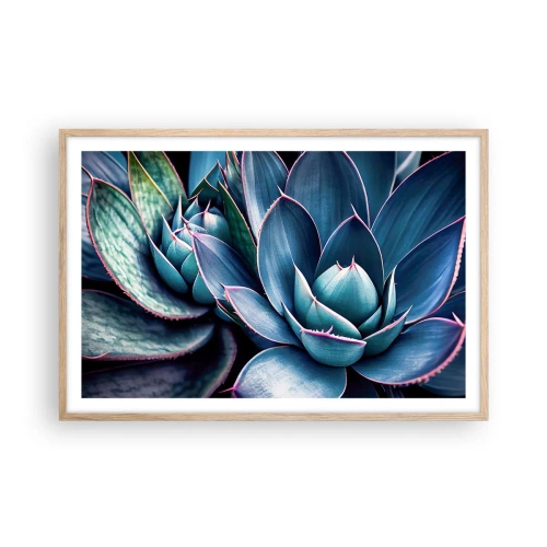 Poster în ramă de stejar deschis - Forța vitală - 91x61 cm