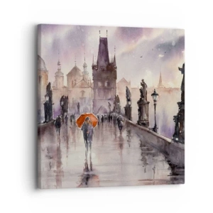 Tablou pe pânză - Oamenii nu se schimbă - 30x30 cm