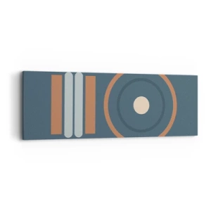 Tablou pe pânză - Esența problemei - 90x30 cm