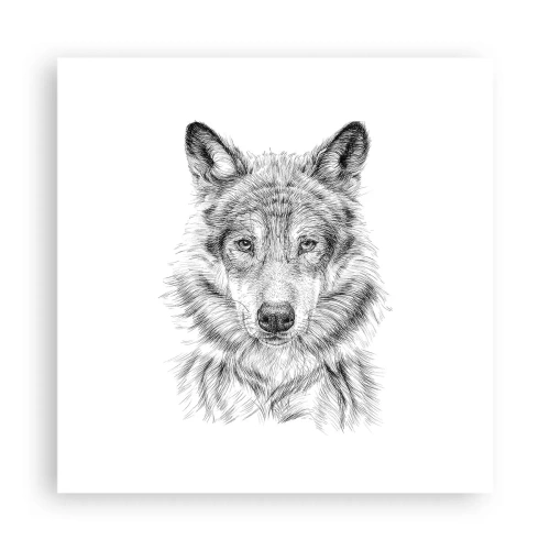 Poster - Un lider înnăscut - 40x40 cm