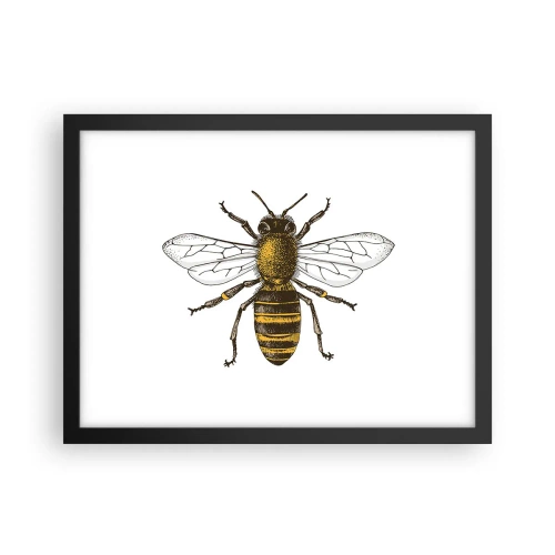 Poster în ramă neagră - Frumoasă și bună - 40x30 cm