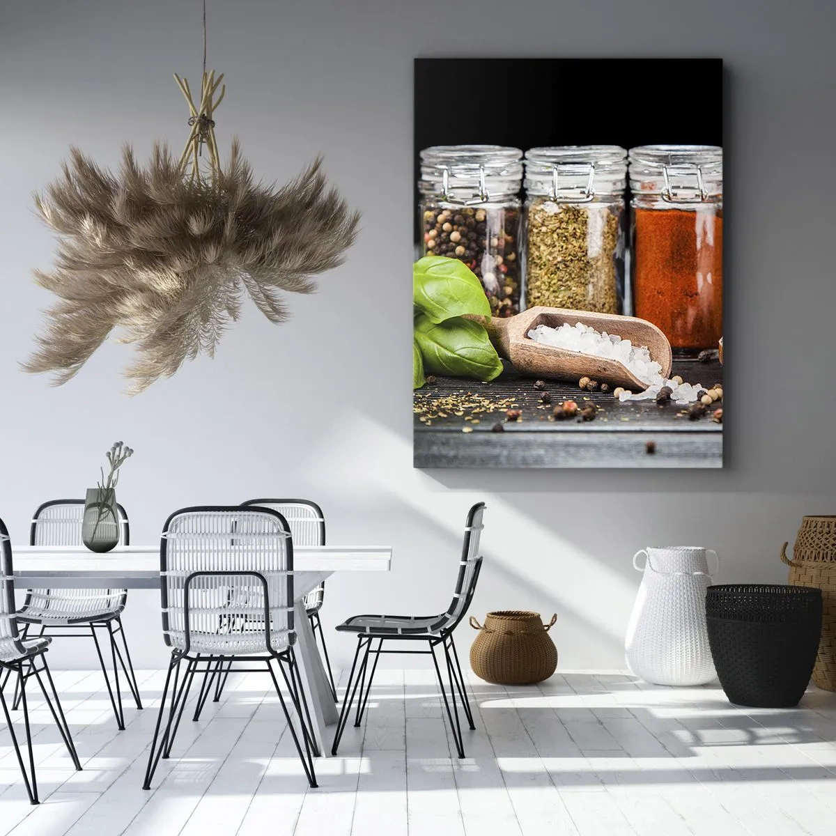 Tablou pe pânză - Pentru a da un gust vieții - 45x80 cm