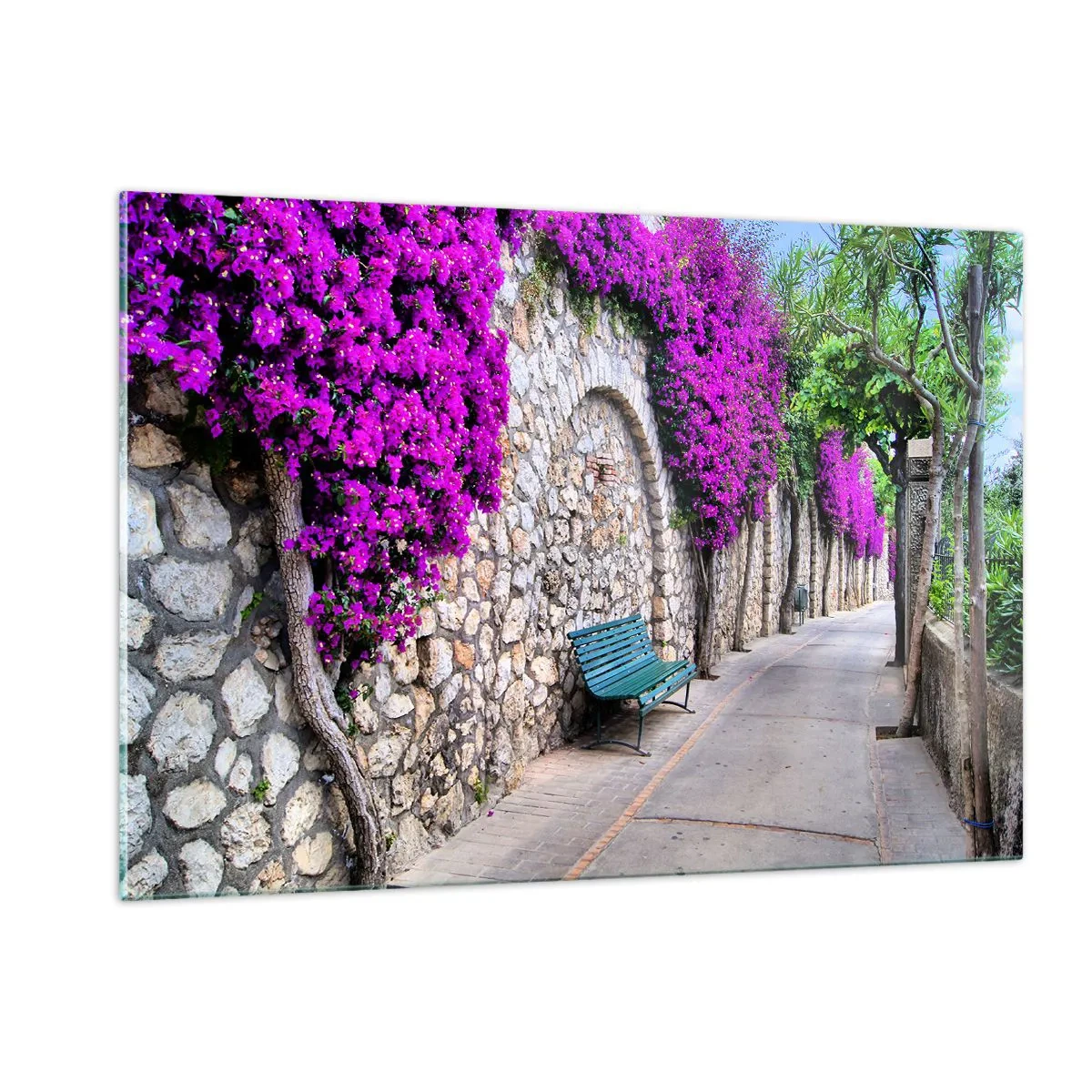Tablou pe sticlă - Să ne întâlnim cât mai curând posibil - 120x80 cm