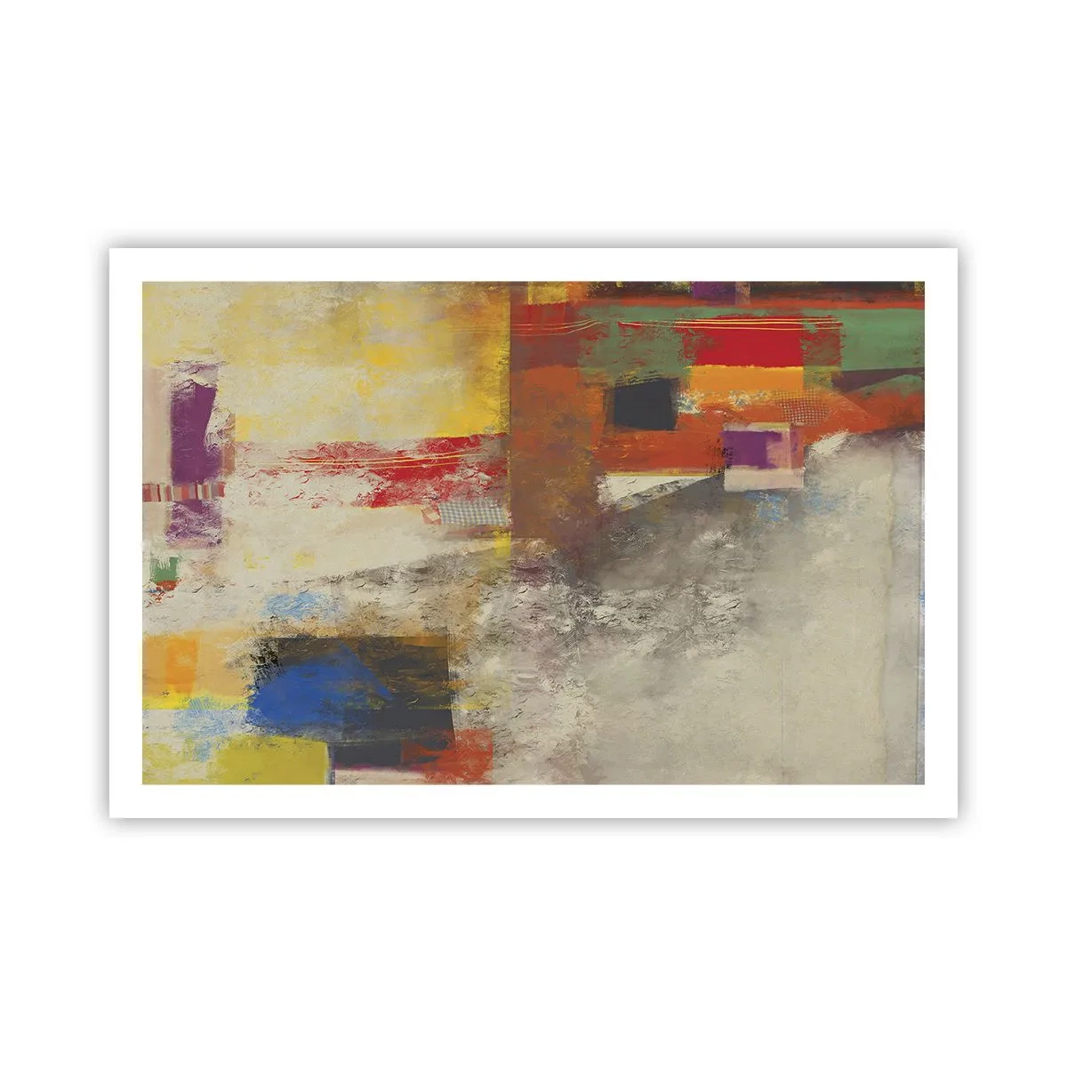 Poster - Geometria culorilor - 91x61 cm