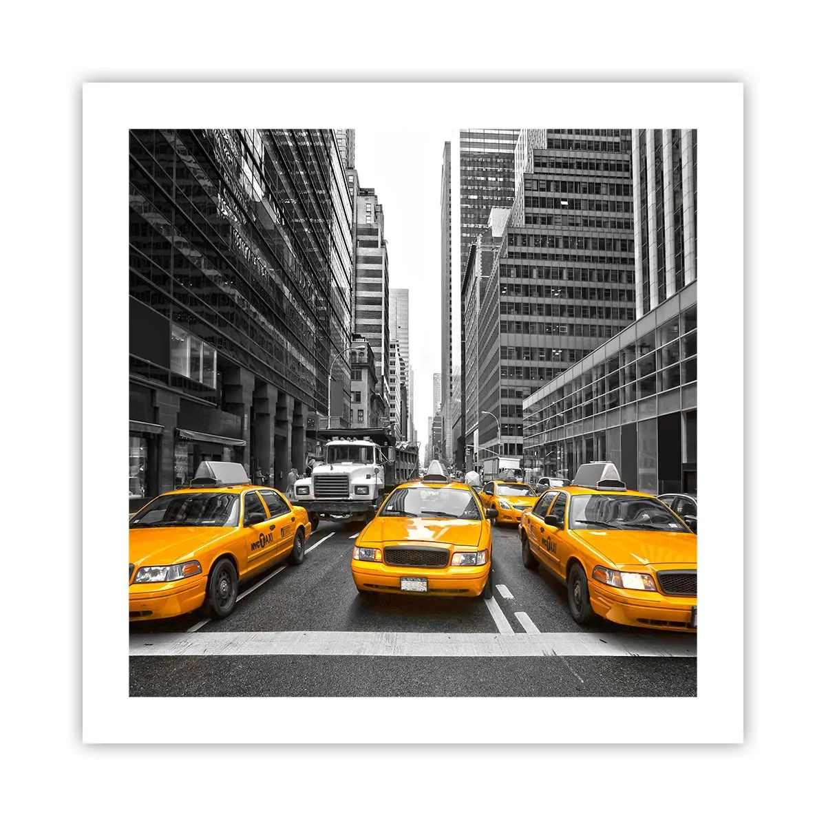 Poster - Noi suntem cei care colorăm orașul - 50x50 cm