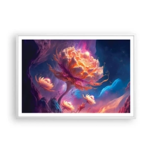 Poster în ramă albă - O altă lume - 100x70 cm