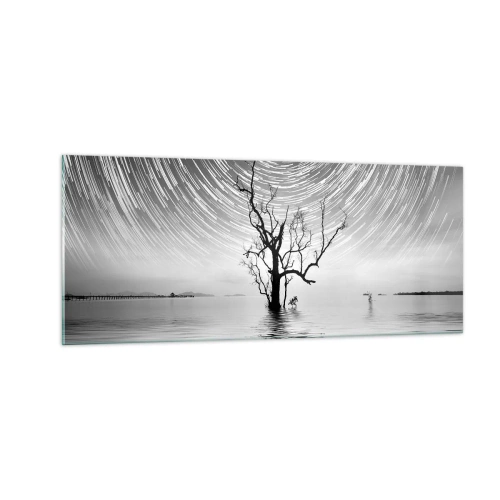 Tablou pe sticlă - O simfonie a naturii - 100x40 cm