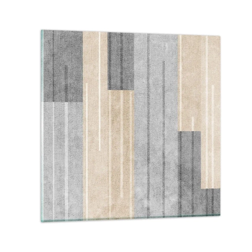 Tablou pe sticlă - Compoziție: în poziție verticală - 40x40 cm