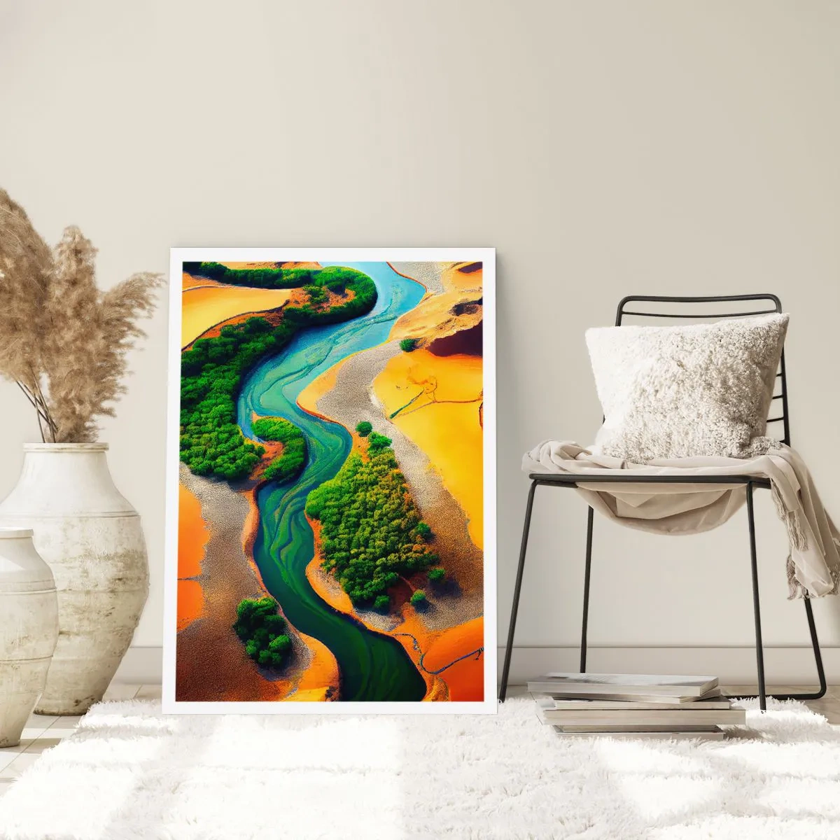 Poster - Râul care dă viață - 70x100 cm