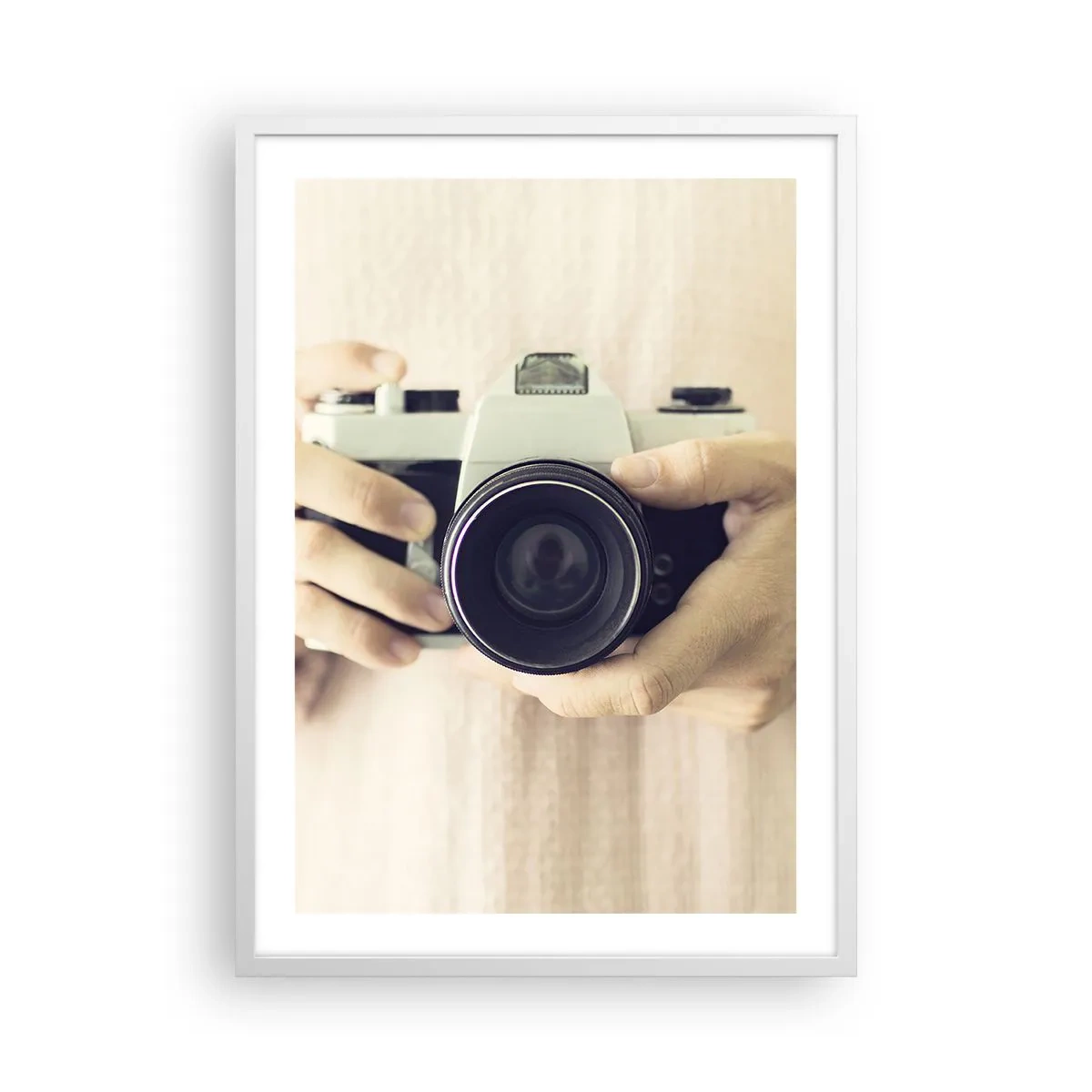 Poster în ramă albă - Pentru a vedea mai multe... - 50x70 cm