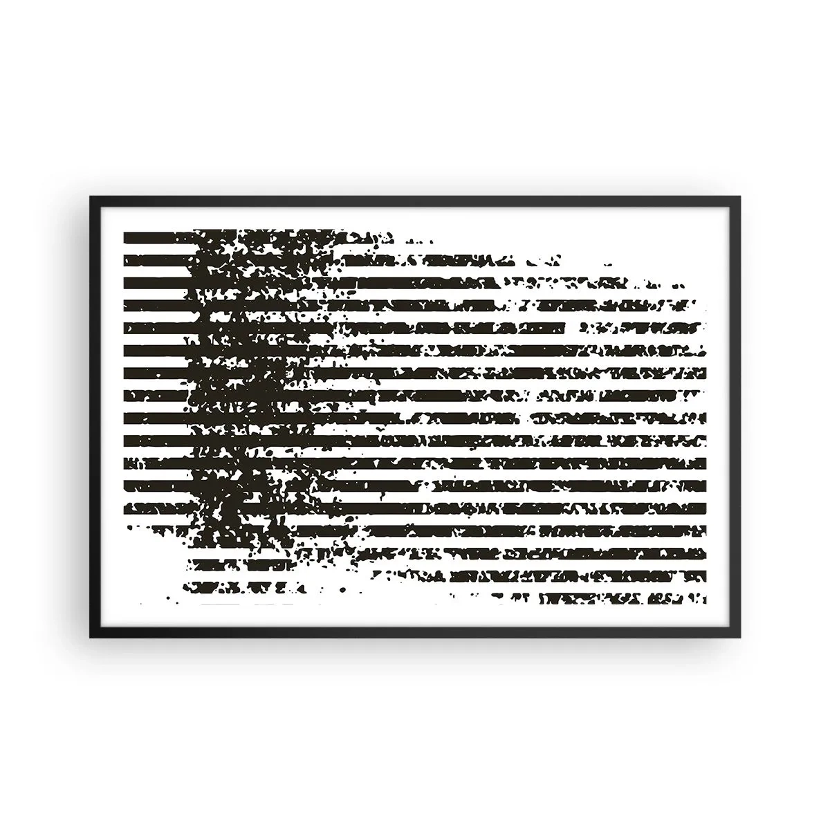 Poster în ramă neagră - Ritm și zgomot - 91x61 cm