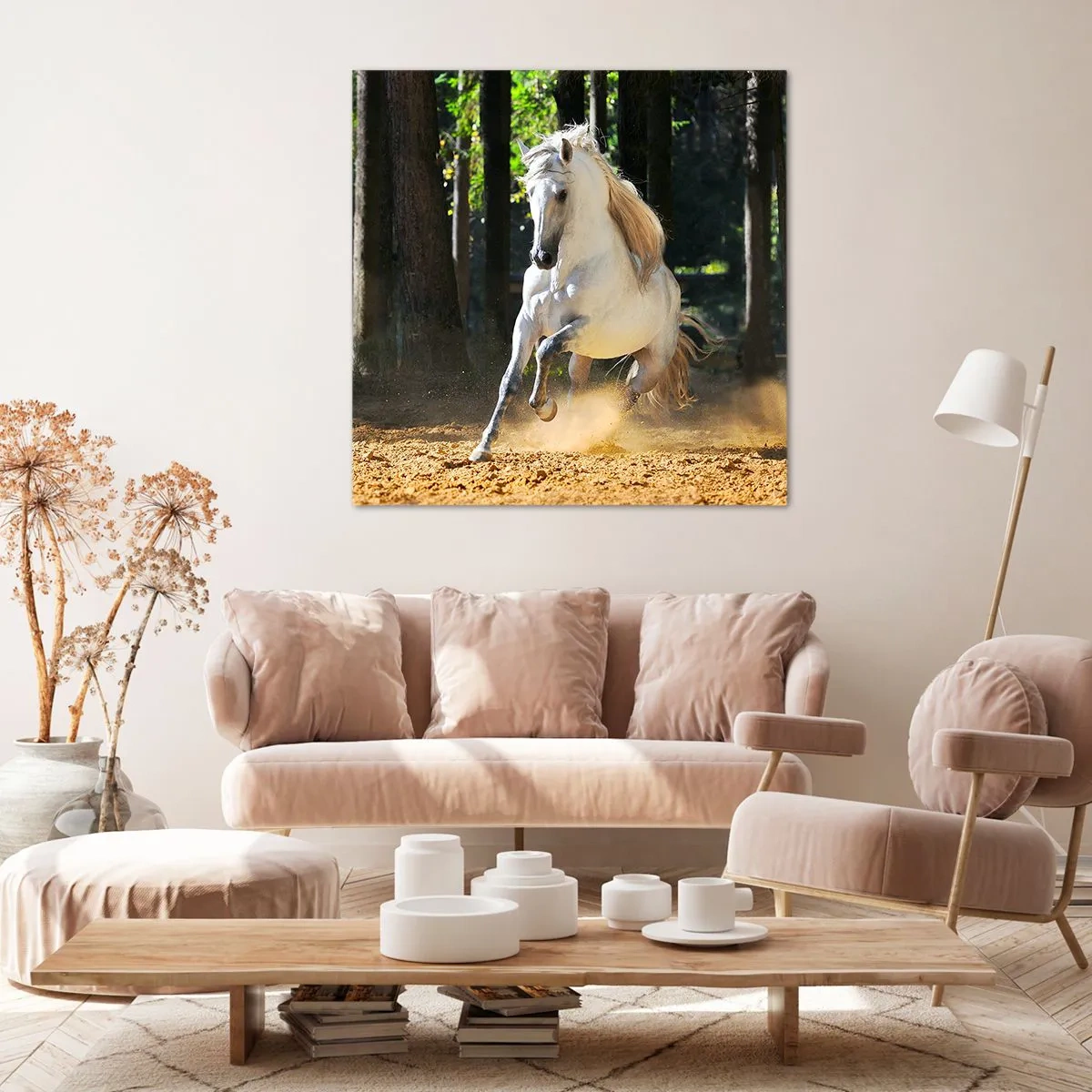 Tablou pe pânză - Ca într-un roman fantastic - 50x50 cm