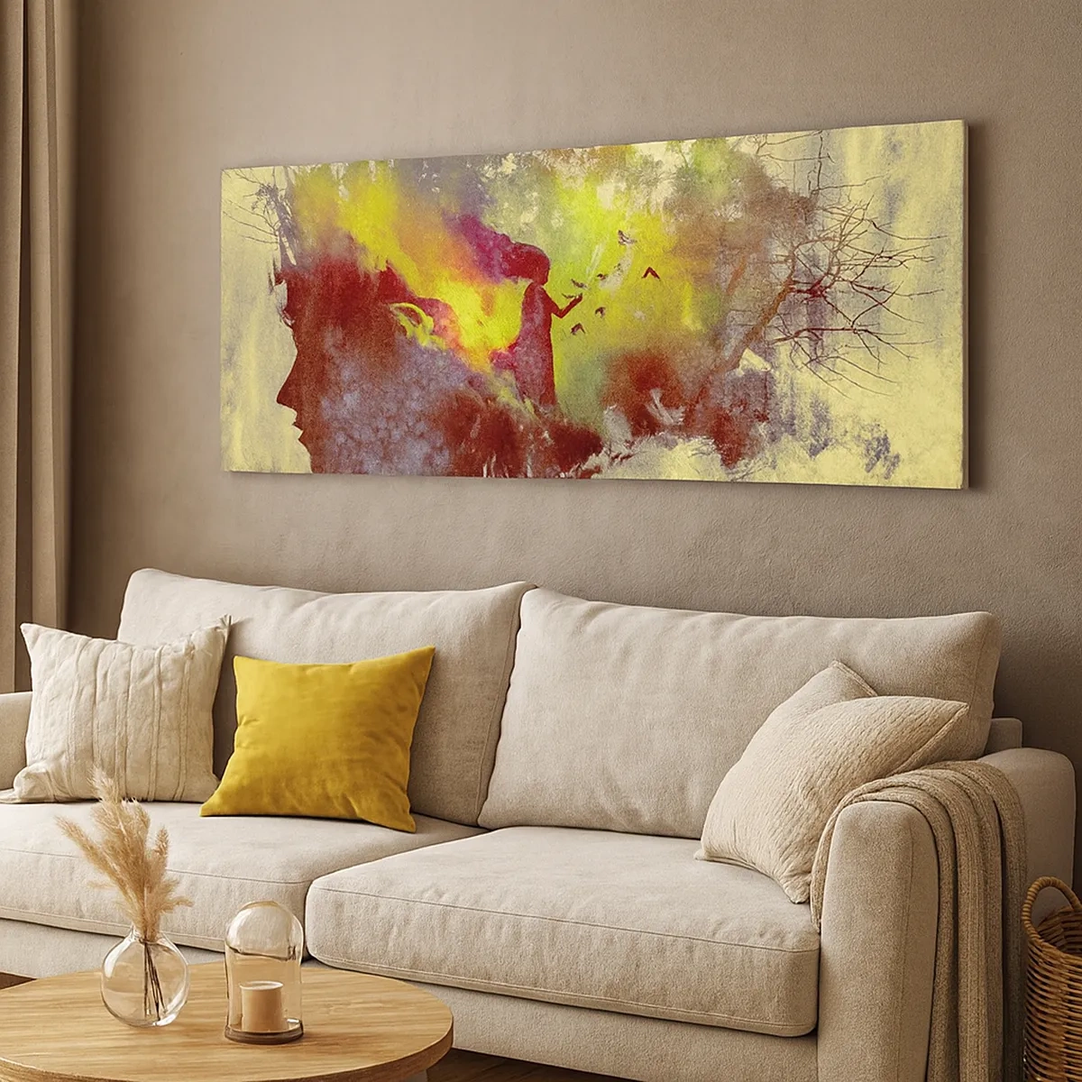 Tablou pe pânză - Mama Natură - 30x30 cm