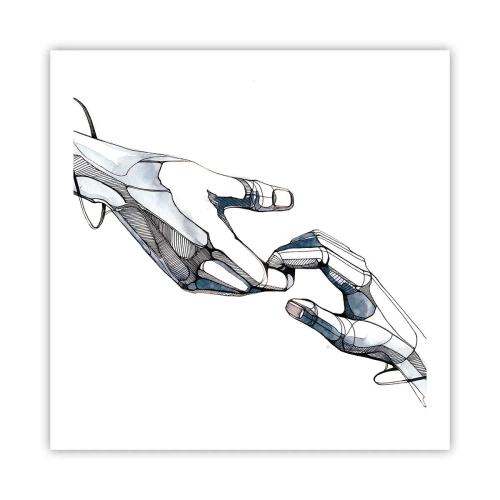 Poster - Gest frumos - 60x60 cm