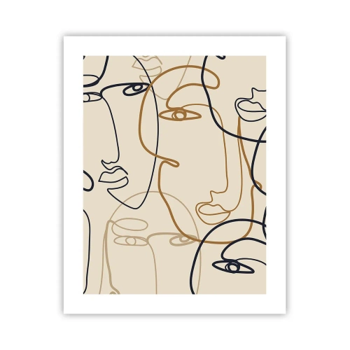 Poster - Portret multiplicat - 40x50 cm