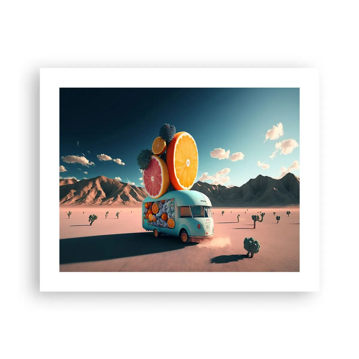 Poster - Gustul vacanței - 50x40 cm