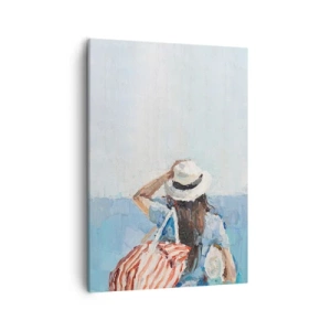 Tablou pe pânză - Bine ați venit în concediu - 50x70 cm