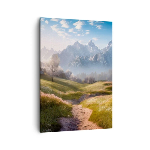 Tablou pe pânză - Valea idilică - 50x70 cm