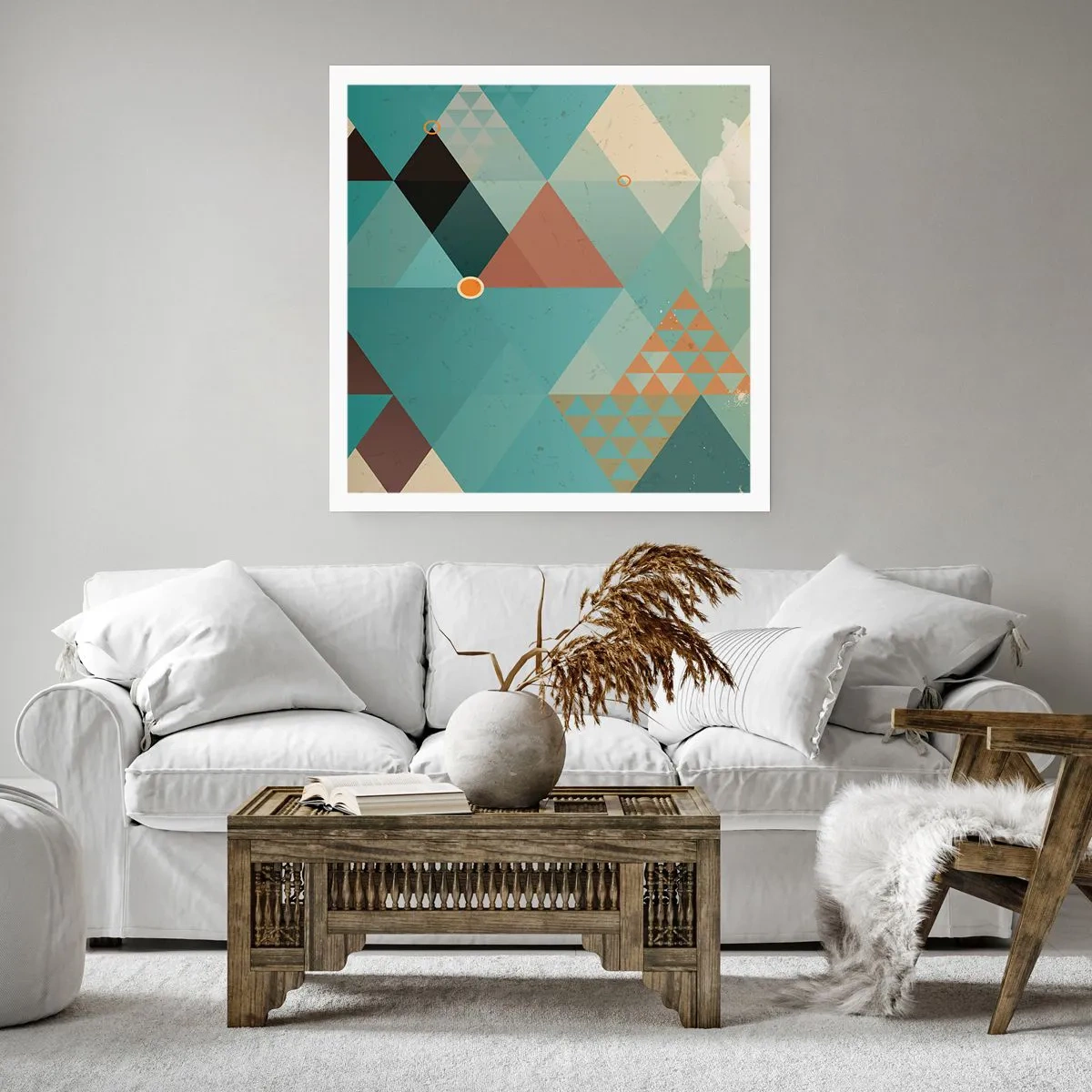 Poster - Unitatea multiplicității, multiplicitatea unității - 40x40 cm