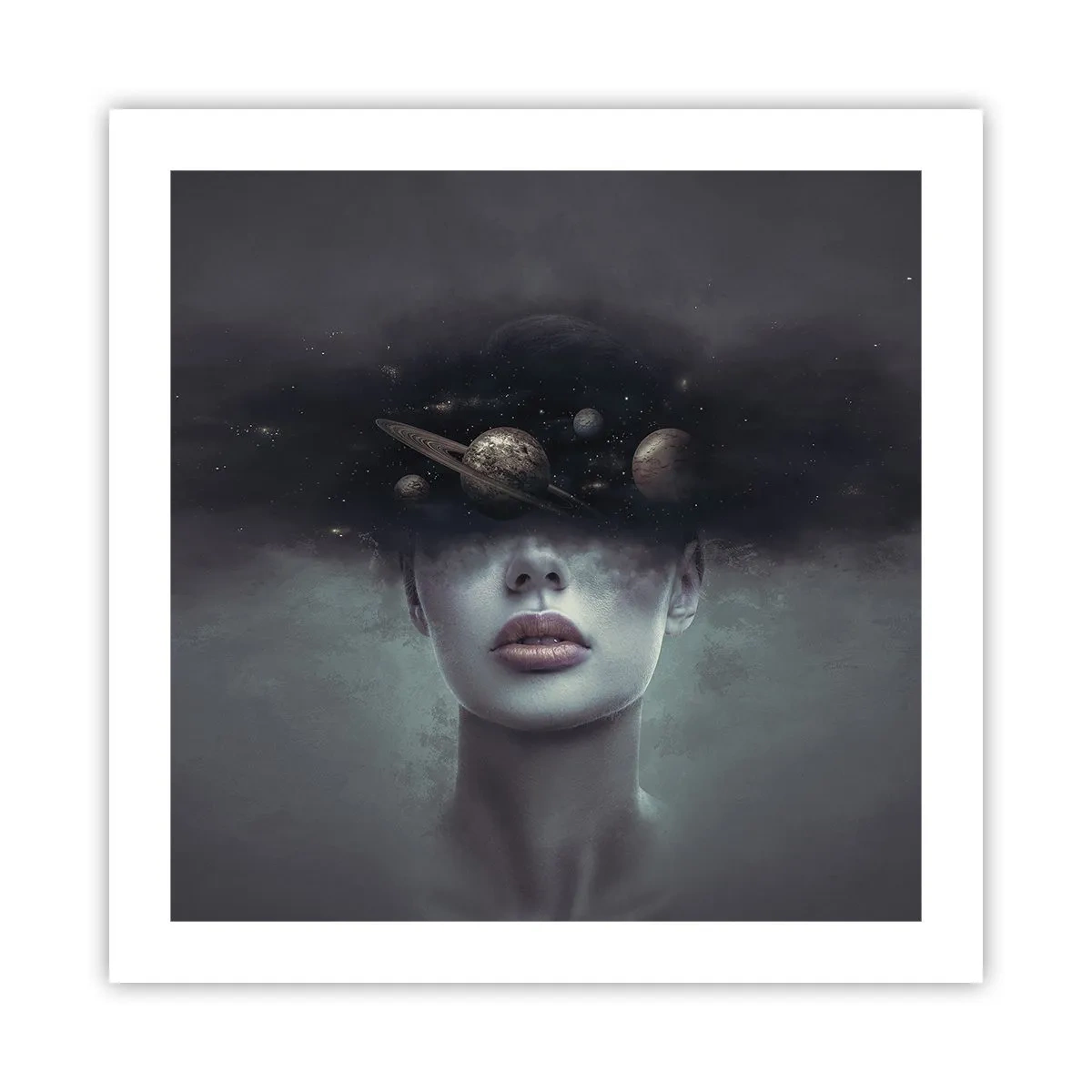 Poster - Și planetele o iau razna... - 50x50 cm