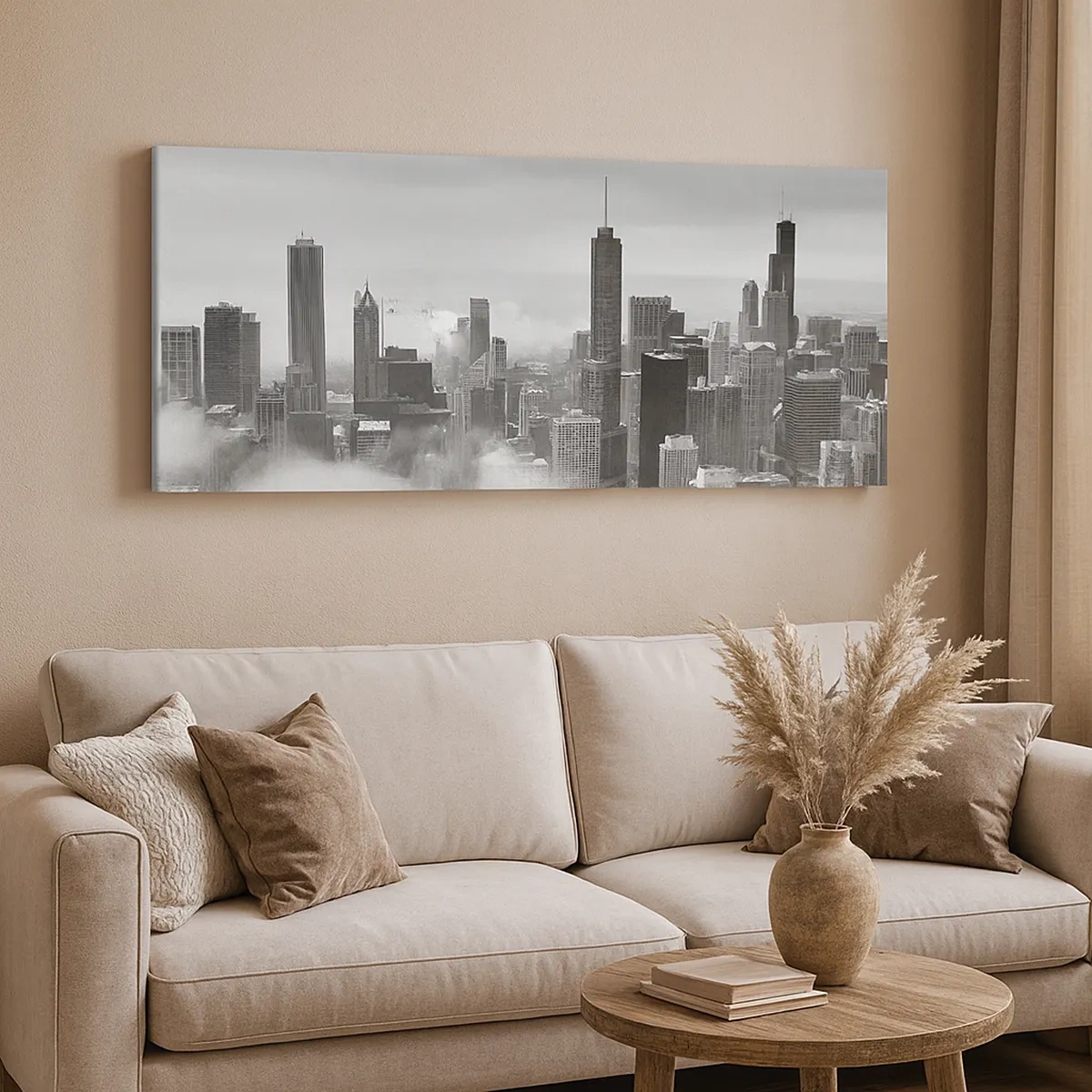 Tablou pe pânză - Peisaj american - 30x30 cm